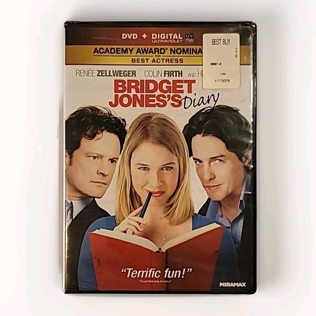 BRIDGET JONES'S DIARY Colin Firth Renee Zellweger DVD + DIGITAL SEALED NEW