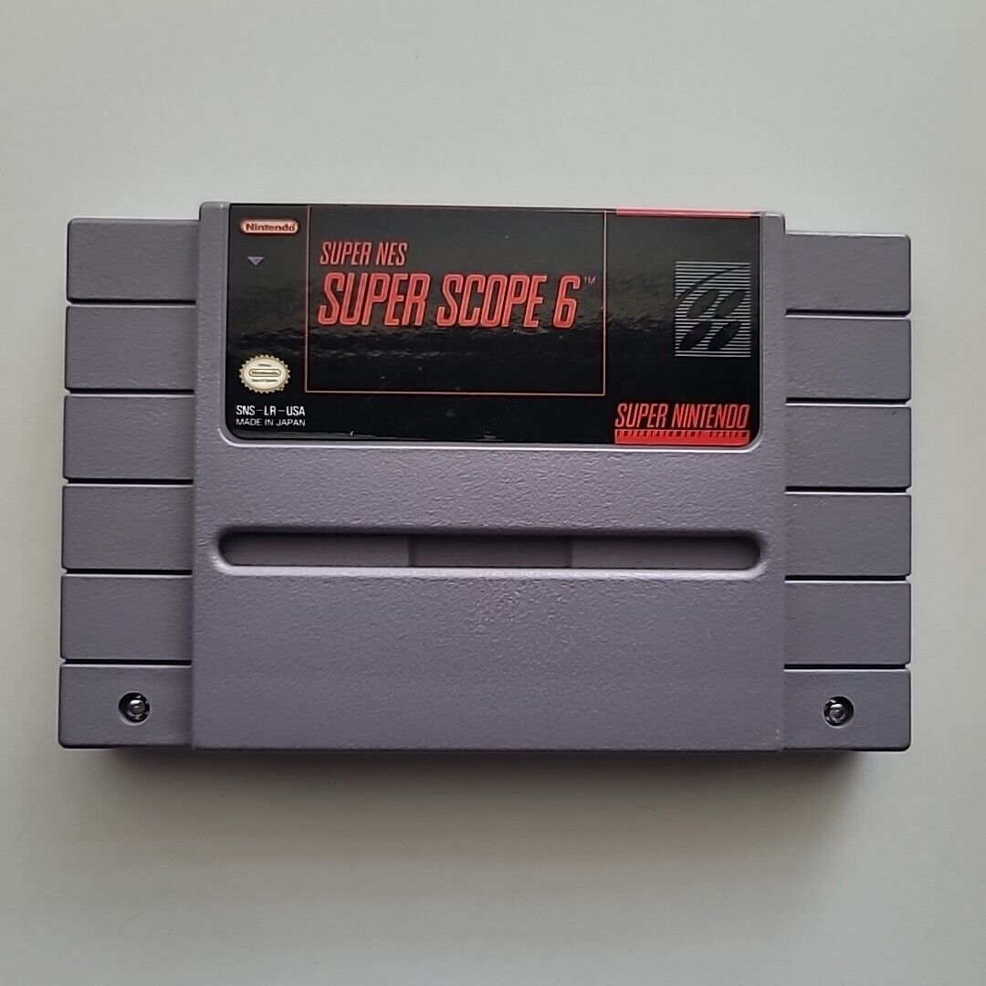 Super Scope 6 (1992) Super Nintendo SNES TESTED WORKING 