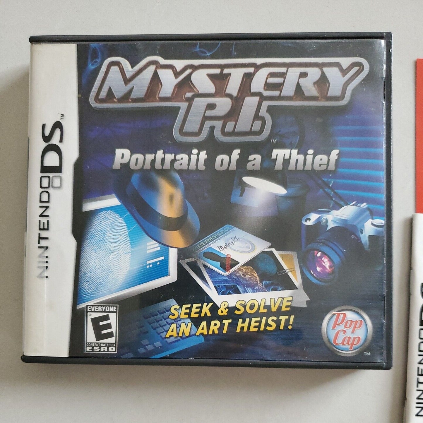 MYSTERY P.I.: PORTRAIT OF A THIEF NINTENDO DS GAME 3DS 2DS LITE DSI XL Complete