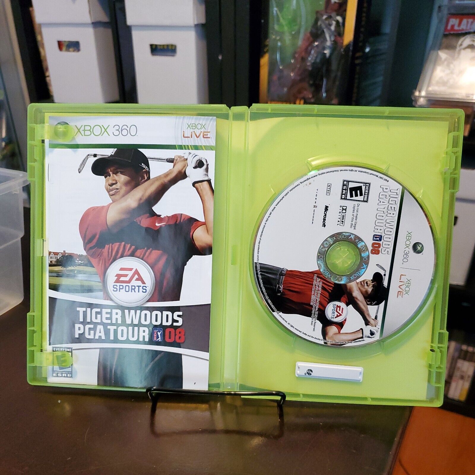 Tiger Woods PGA Tour 08 (Xbox 360), Complete w/ Manual CIB, D1