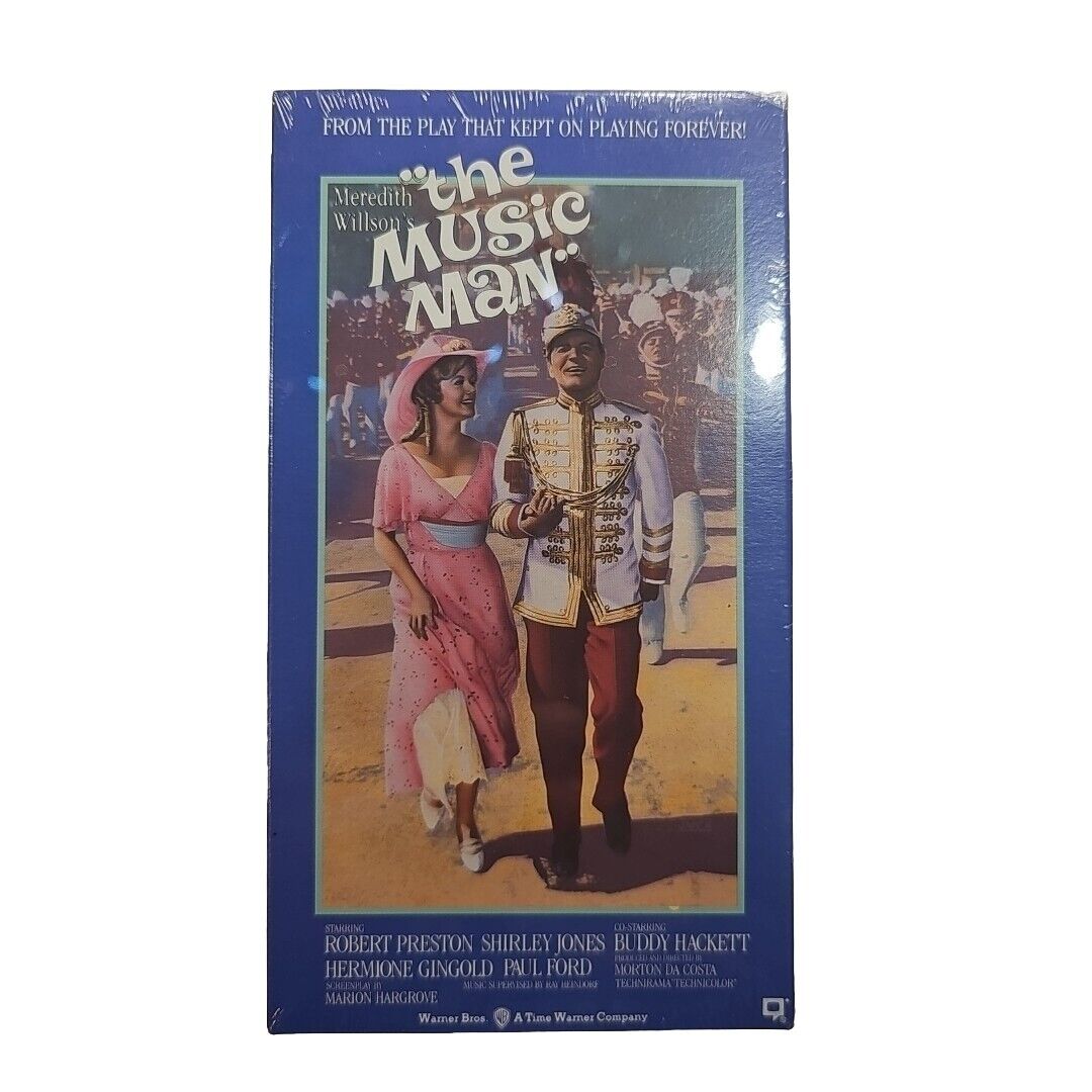 The Music Man (VHS, 1962) Warner Home Video. Brand New Factory Sealed