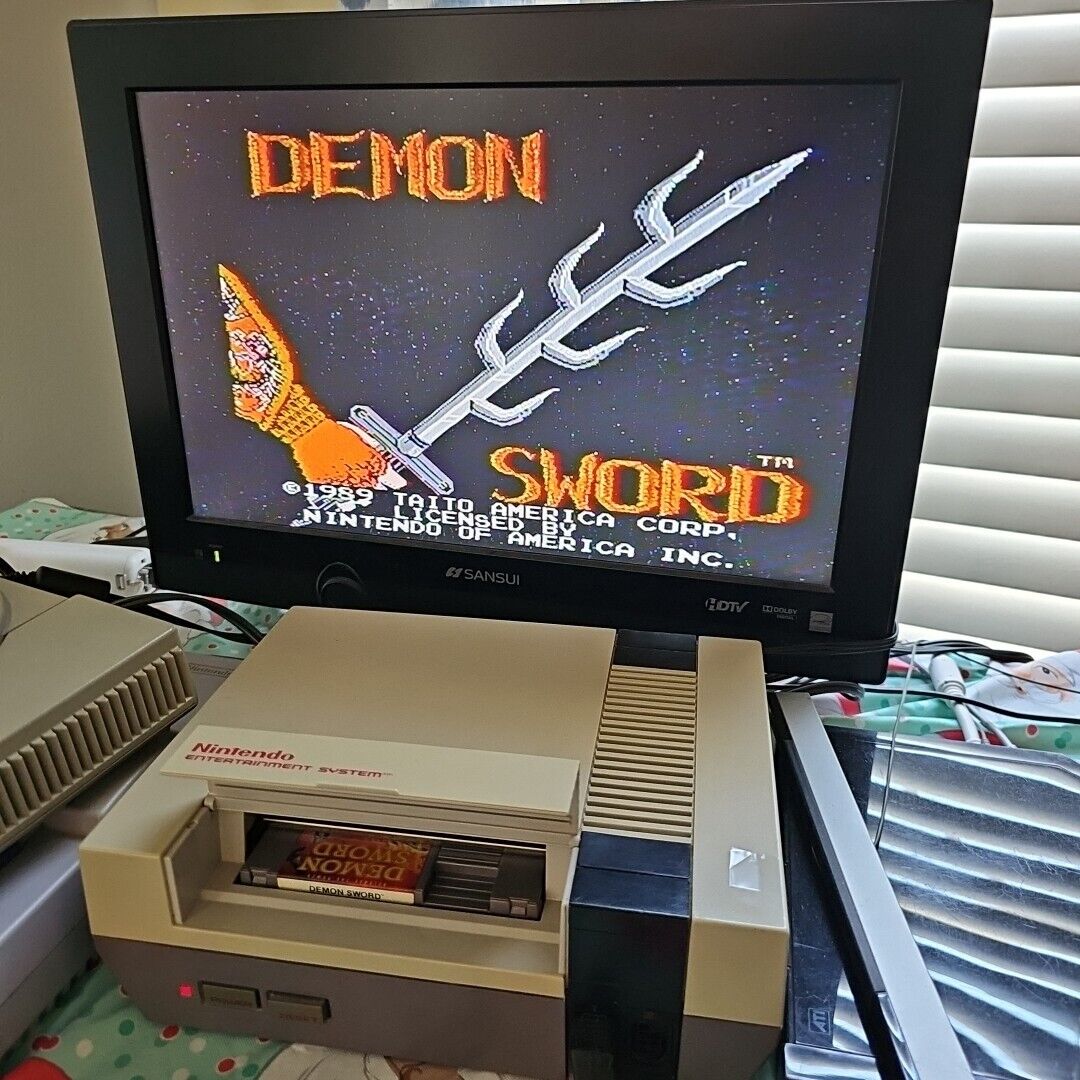 Demon Sword (Nintendo Entertainment System, 1989) Cartridge Only - NES - TESTED