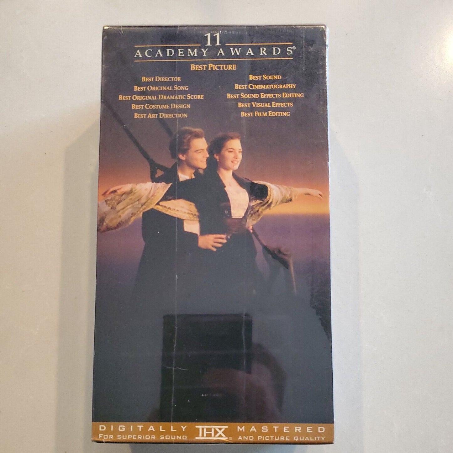 Titanic VHS THX Mastered Box Set 1997 Academy Award Winner Brand New Sealed