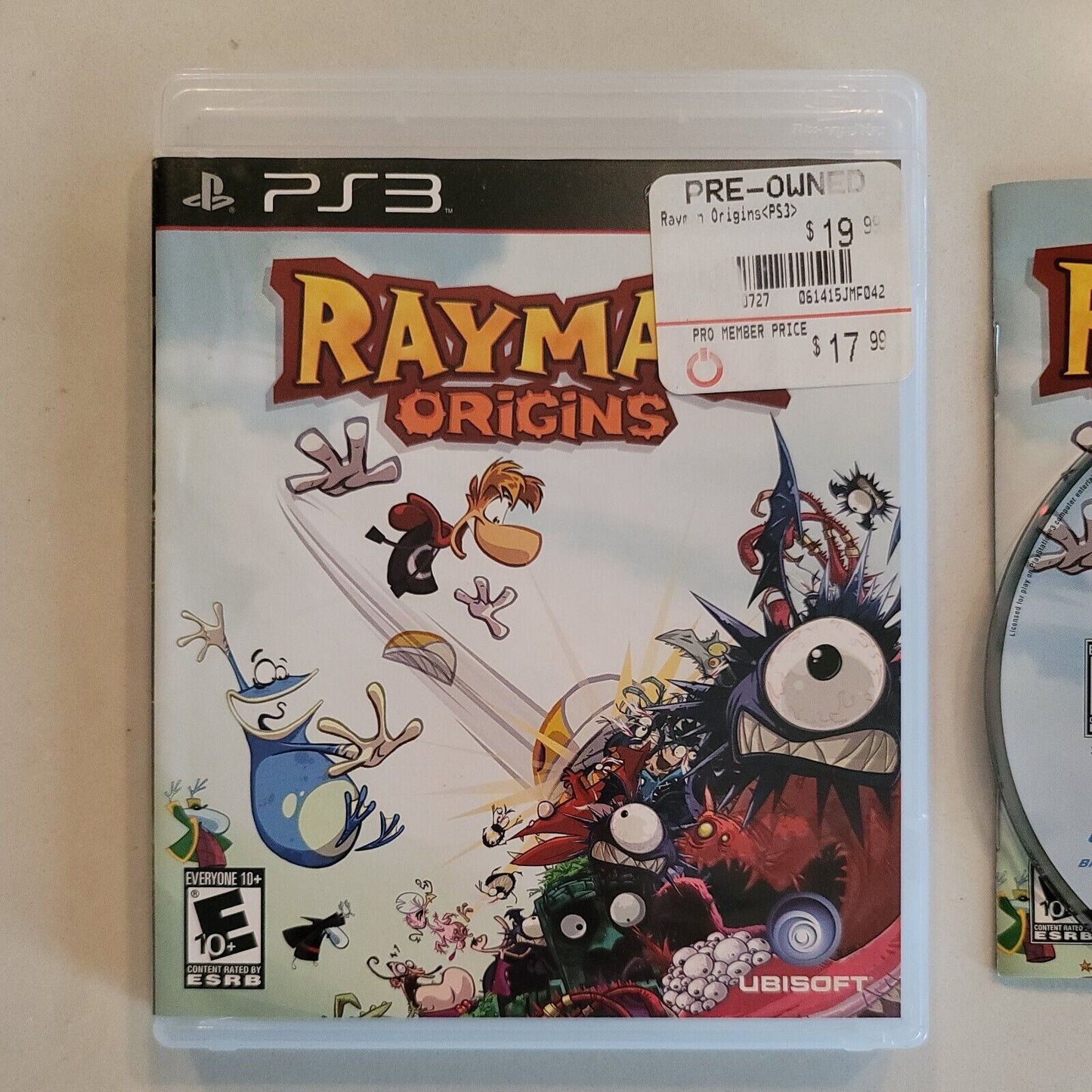 Rayman Origins (Sony PlayStation 3, 2011) Complete Tested BB3