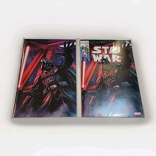 Star Wars #1 & Virgin Cover Comics Spot Tyler Kirkham Star Wars Celebration '25 