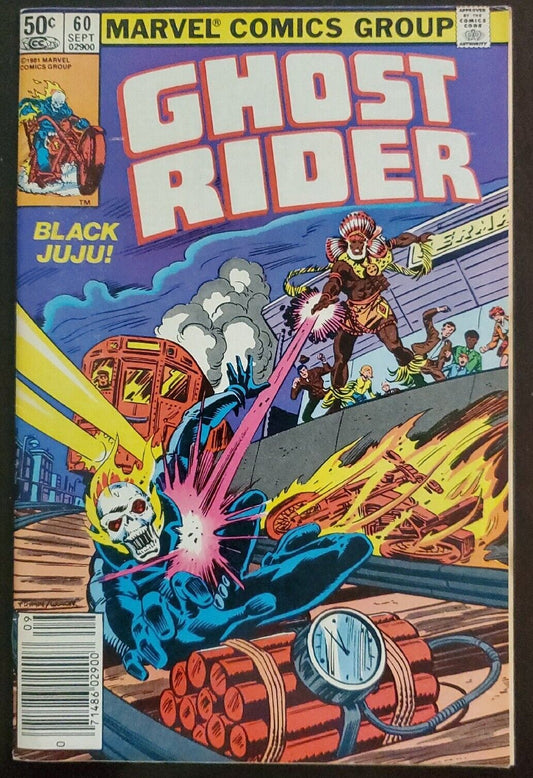 GHOST RIDER 60 1981 Volume 1 Vg/F