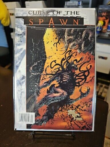 CURSE OF THE SPAWN #21 NEWSSTAND EDITION  Scarce HTF Todd McFarlane See Pictures