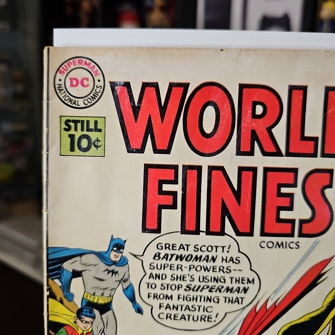 WORLD'S FINEST #117 1961-DC COMICS-SUPERMAN-BATMAN-BATWOMAN-vg