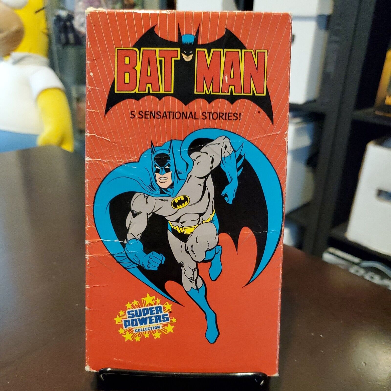 Batman 5 Sensational Stories Super Powers VHS 1985 WHV Canadian Variant