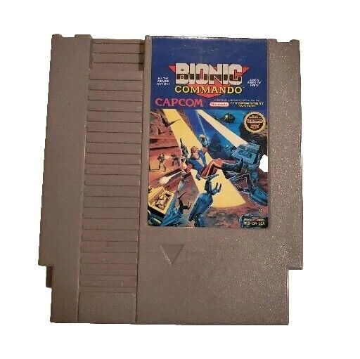 Bionic Commando (Nintendo Entertainment System, NES) Capcom TESTED/WORKS