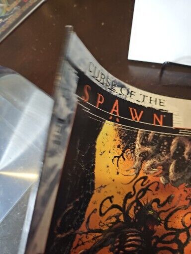 CURSE OF THE SPAWN #21 NEWSSTAND EDITION  Scarce HTF Todd McFarlane See Pictures