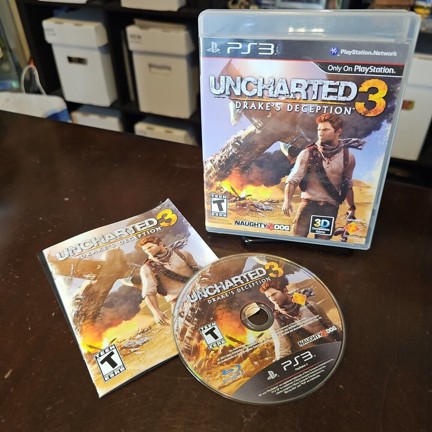 Uncharted 3: Drake's Deception - PS3 - TESTED