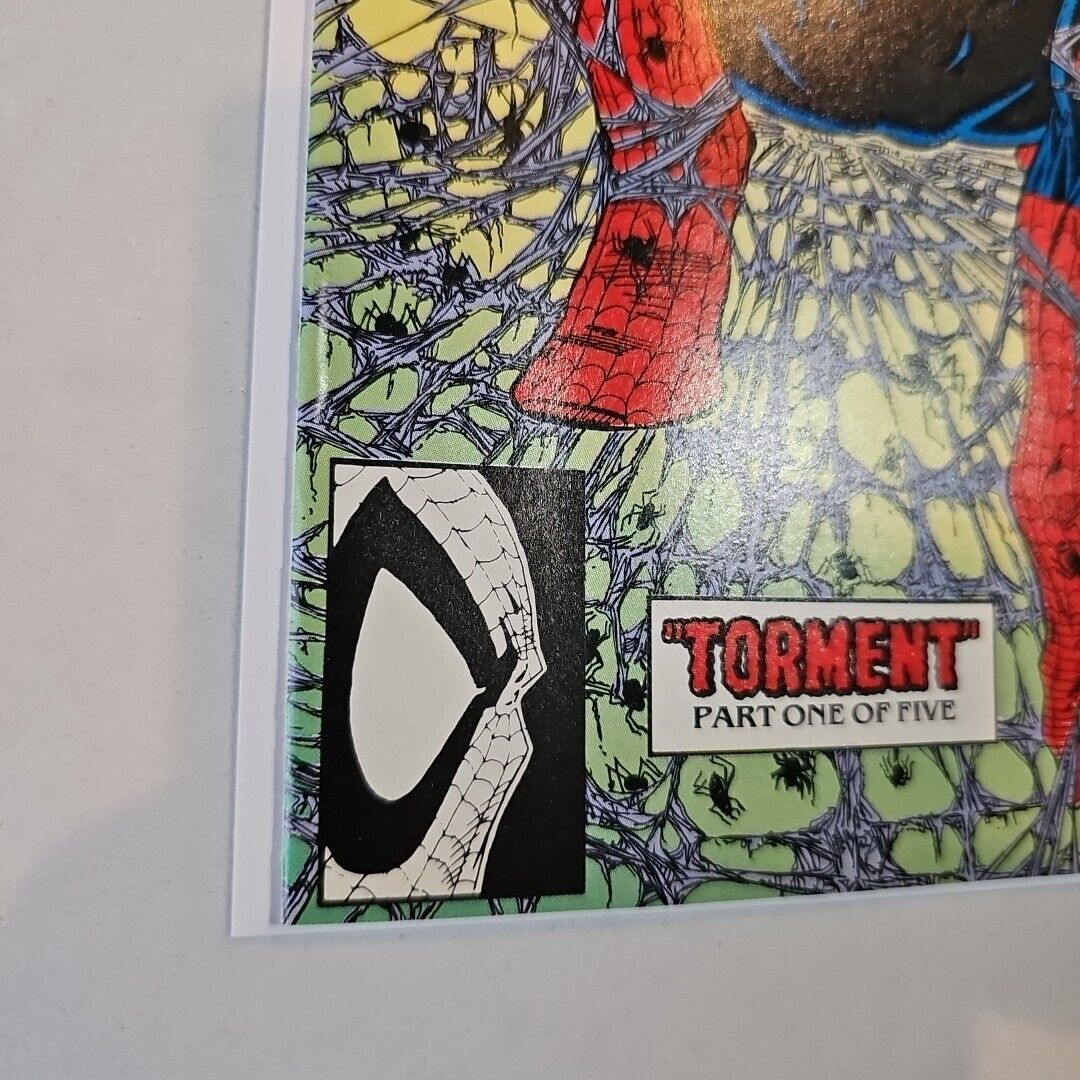 SPIDER-MAN #1 Torment, Todd McFarlane (Marvel Comics 1990) GREEN Edition - NM