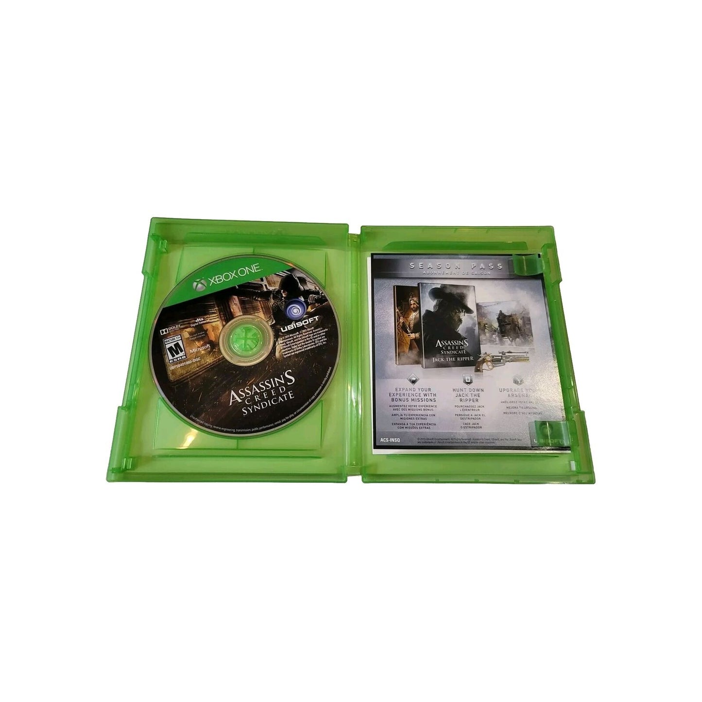 Assassin's Creed Syndicate Xbox One CIB Ubisoft 