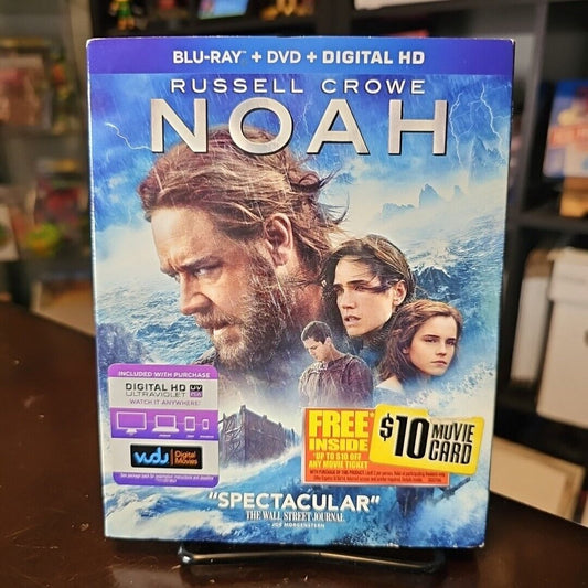 Noah (Blu-ray + DVD + Digital HD) - Blu-ray By Russell Crowe - VERY GOOD