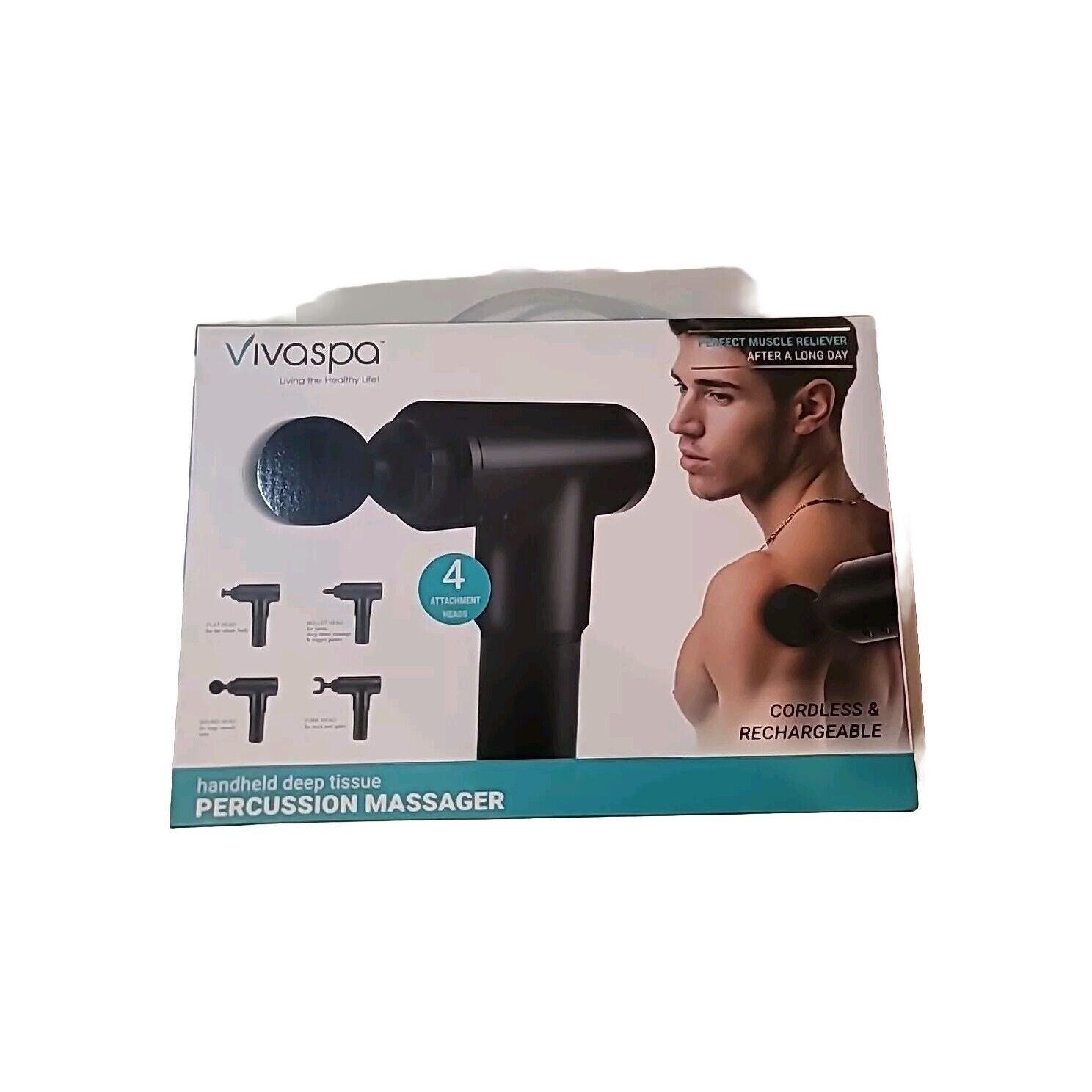 VIVASPA Handheld Deep Tissue Percussion Massager