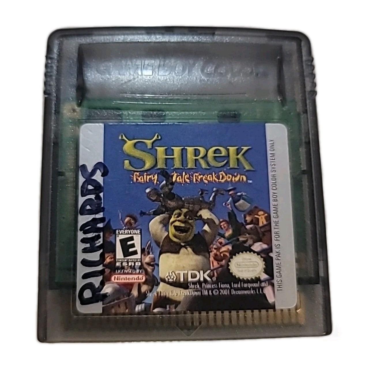 Shrek: Fairy Tale FreakDown (Nintendo Game Boy Color, 2001) Tested