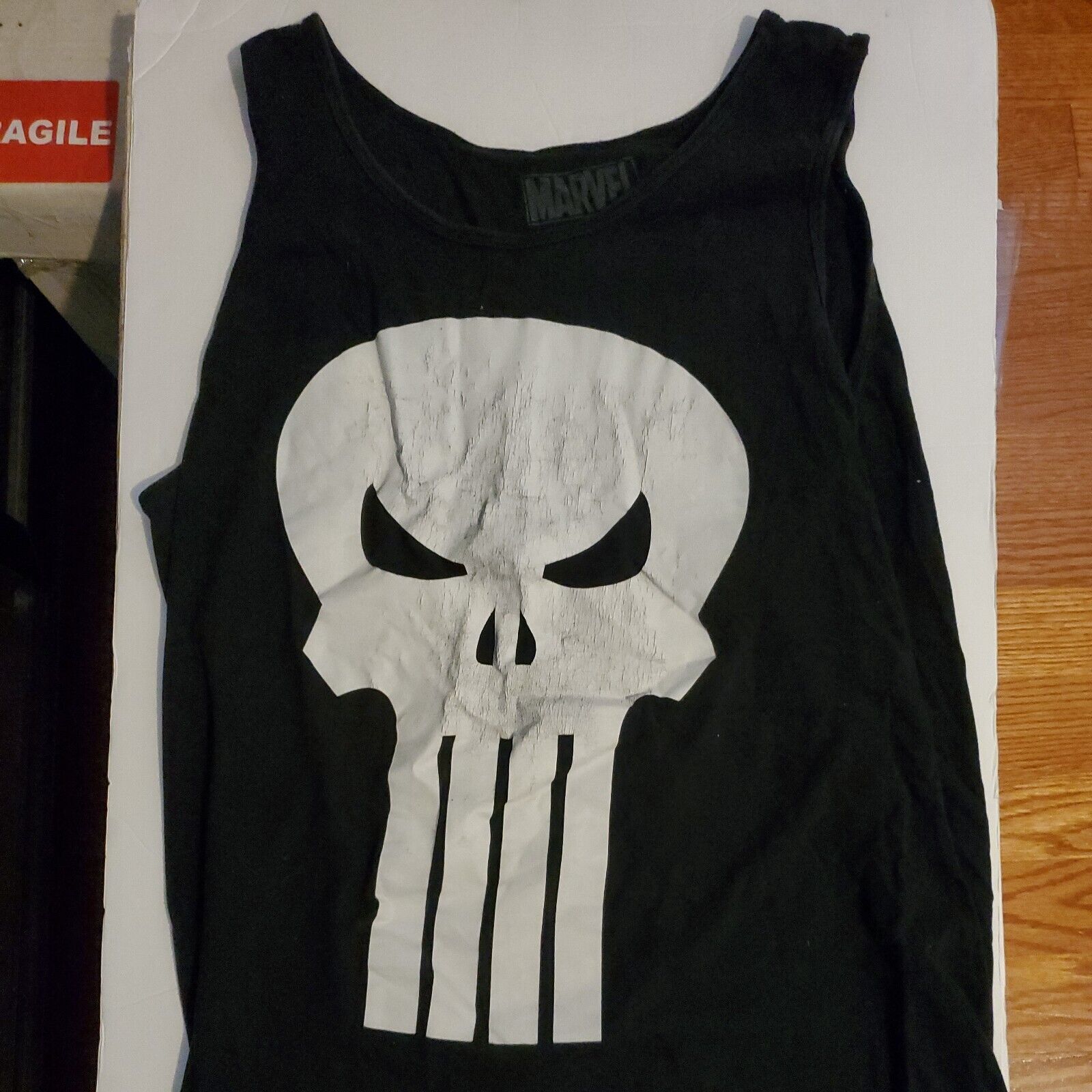 Punisher War Zone Shirt Marvel Comics Basketball Jersey  Frank Castle SZ XL G1