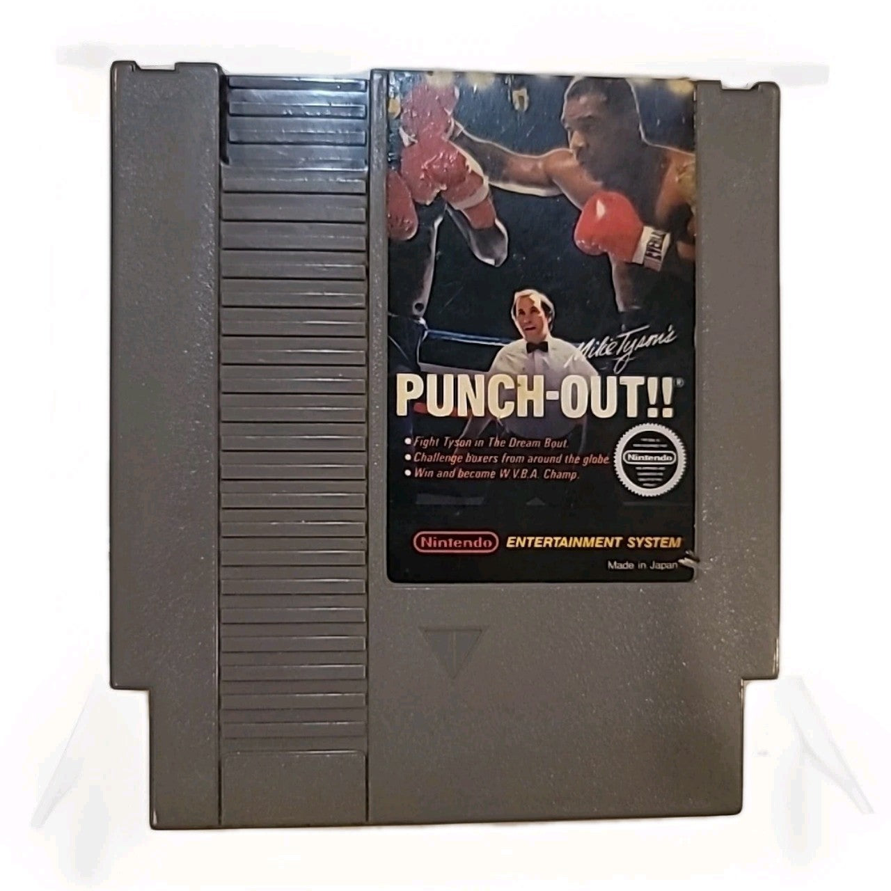 Mike Tyson's Punch-Out Nintendo NES MTPO Punch Out WHITE BULLETS FIRST PRINT