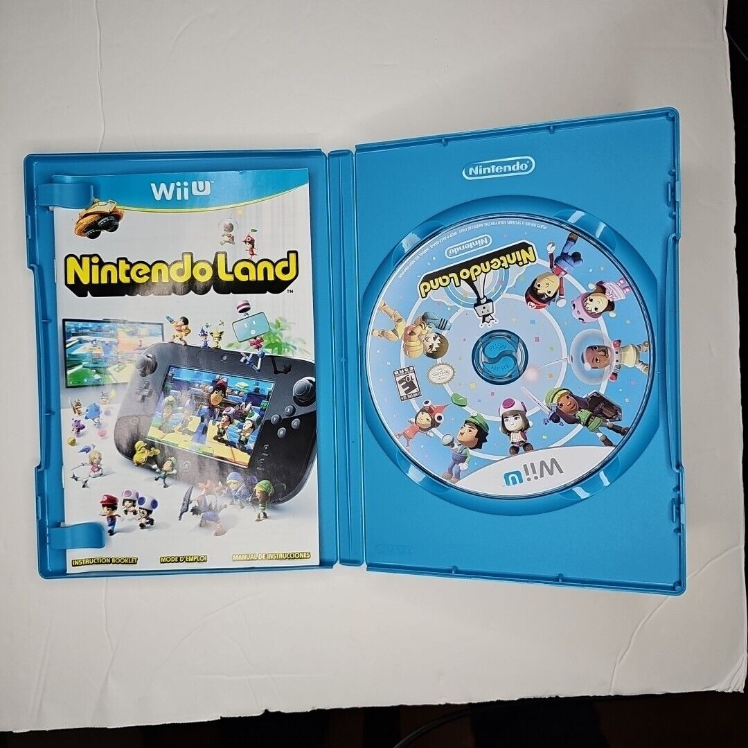 Nintendo Land Nintendo Wii U Game Complete With Manual Tested And Working