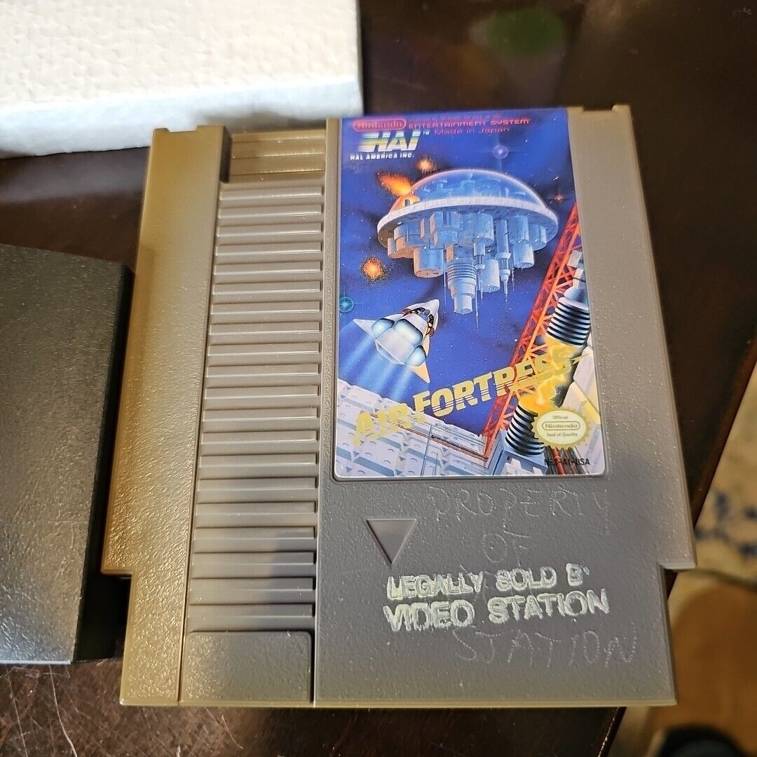 Air Fortress Nintendo NES Video Game HAL 1989 No MANUAL