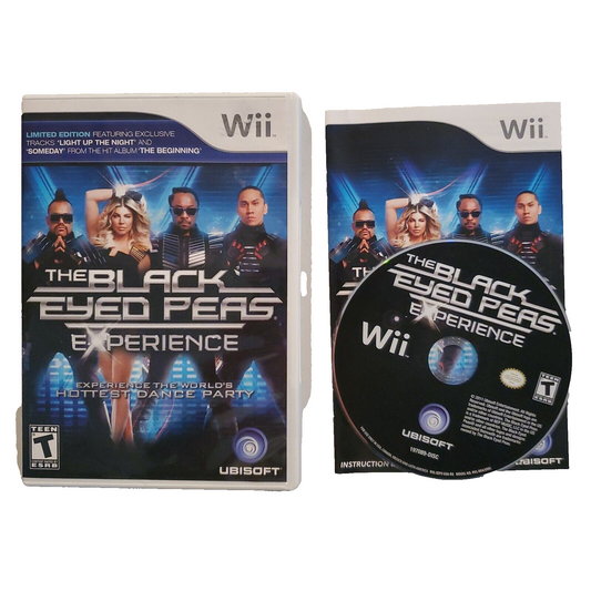 Black Eyed Peas Experience Nintendo Wii CIB Tested And Working!