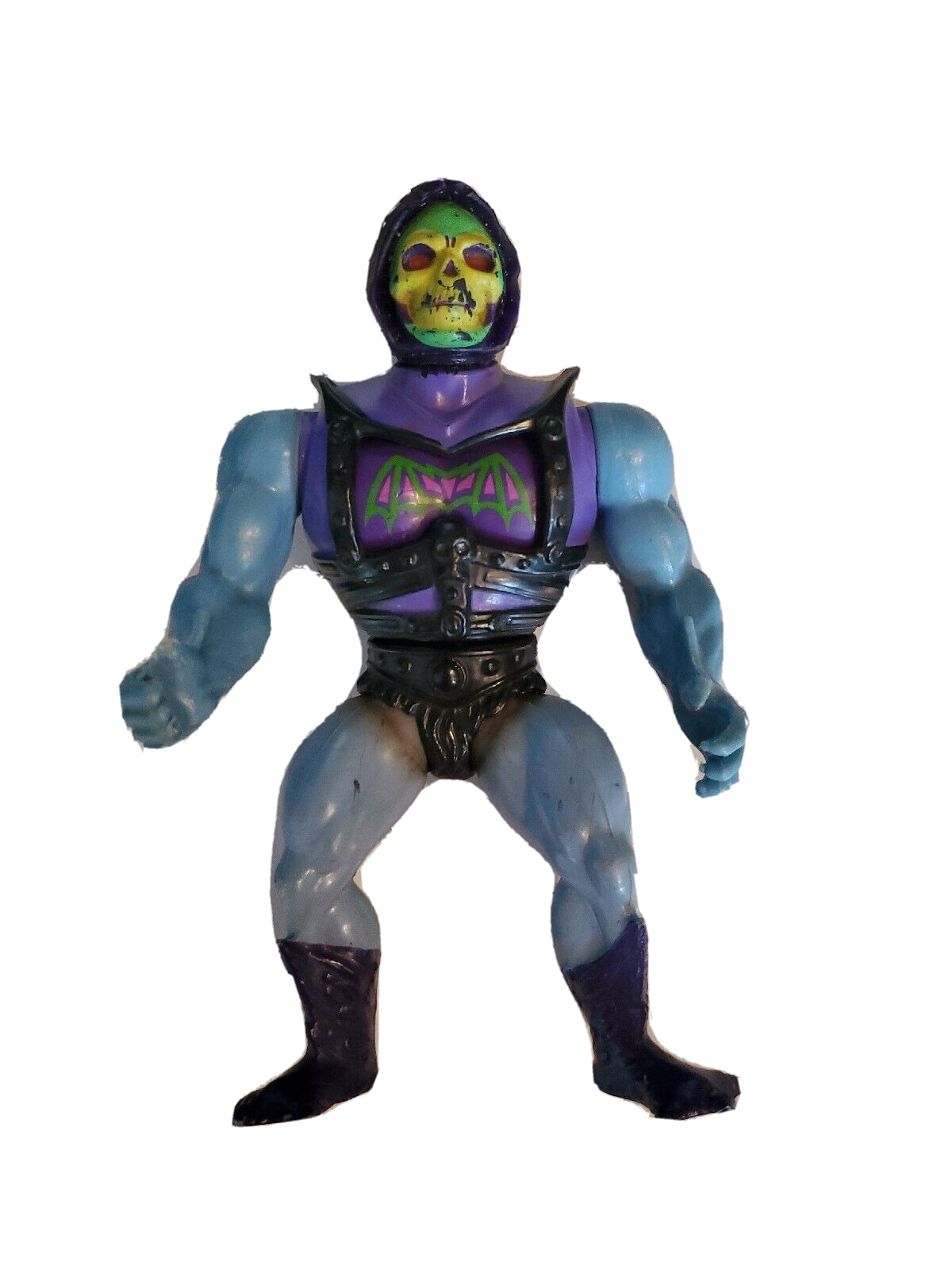 Vintage 1983 Mattel Masters Of The Universe Battle Armor Skeletor Figure Taiwan