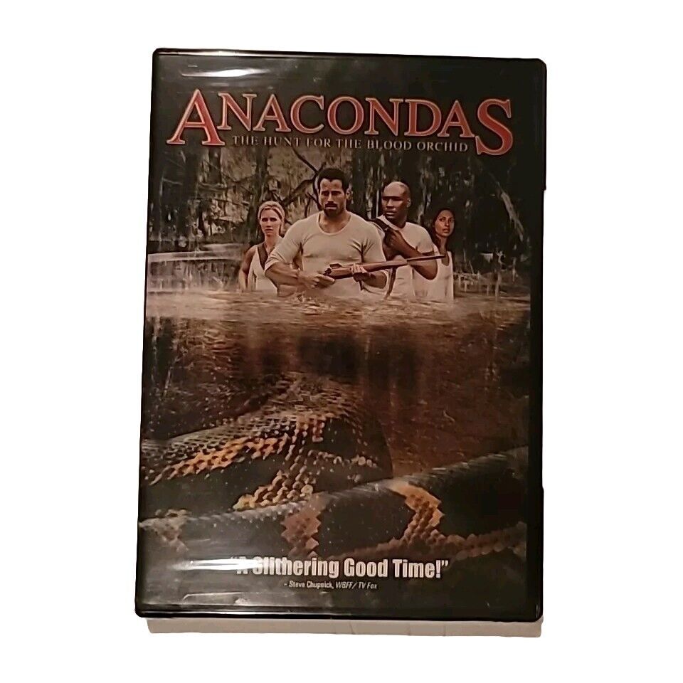 Anacondas The Hunt For The Blood Orchid DVD New Sealed 