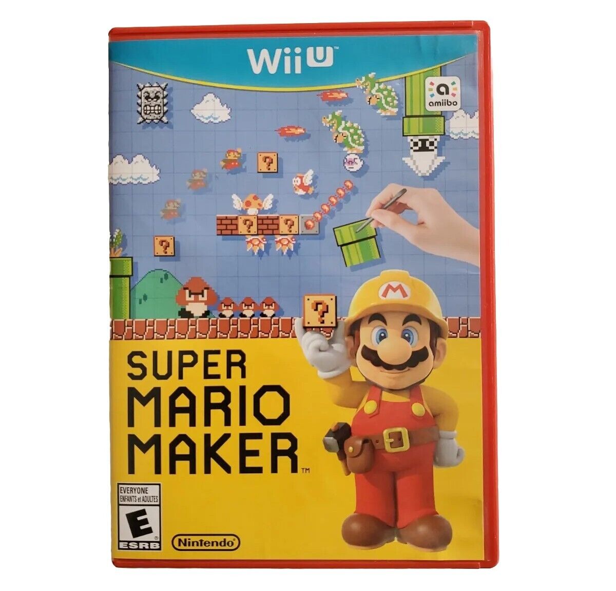 Super Mario Maker (Nintendo Wii U) (COMPLETE & TESTED) No Manual