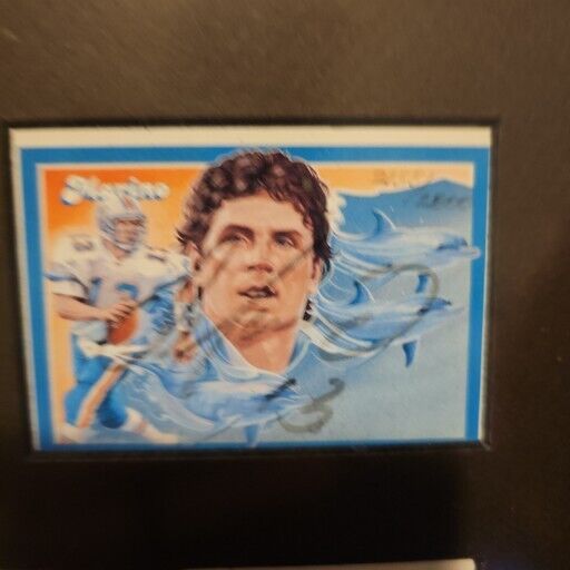 1992 Dan Marino Upper Deck Signed Heroes Framed Card Set /2800 UDA Certified