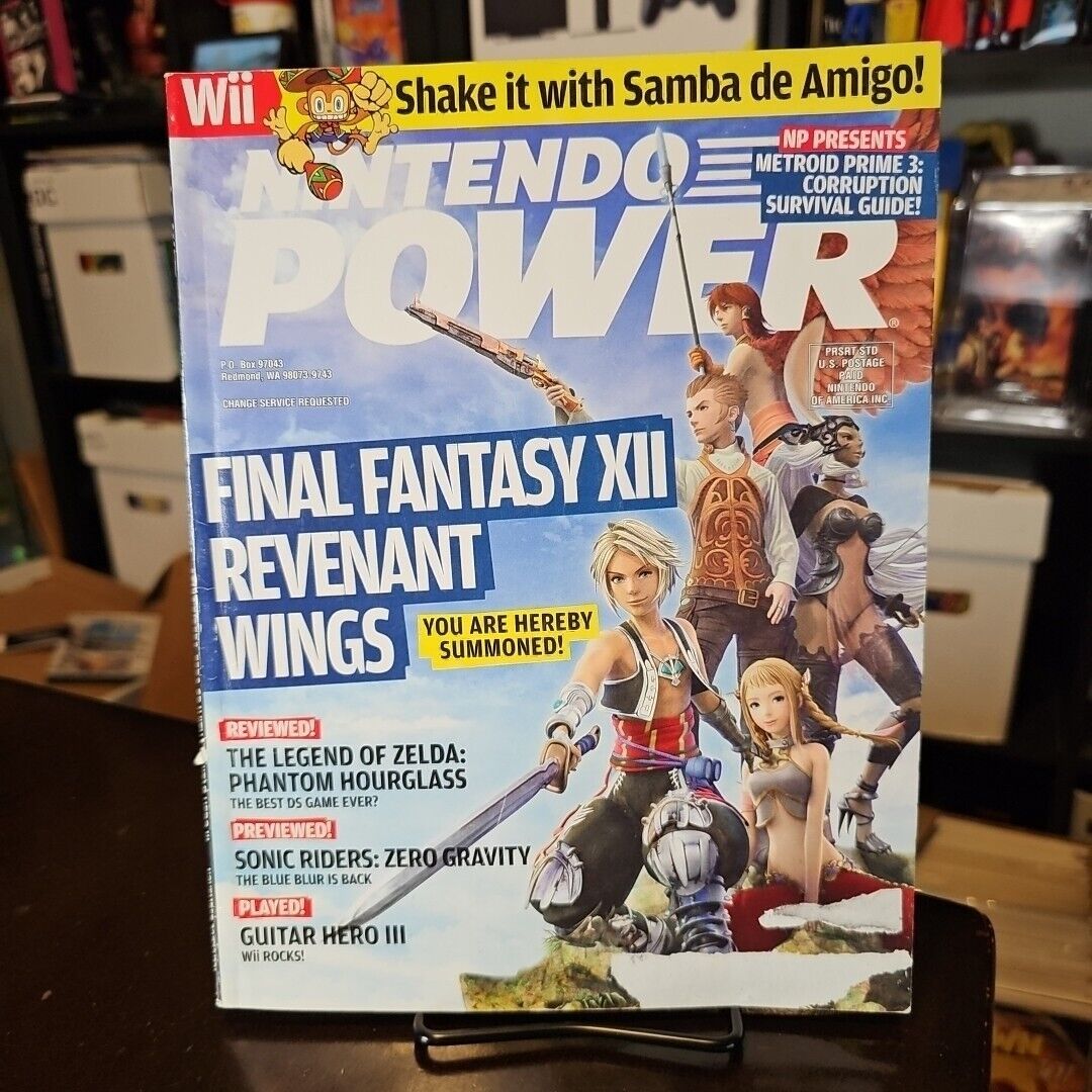 Nintendo Power #221 No Poster