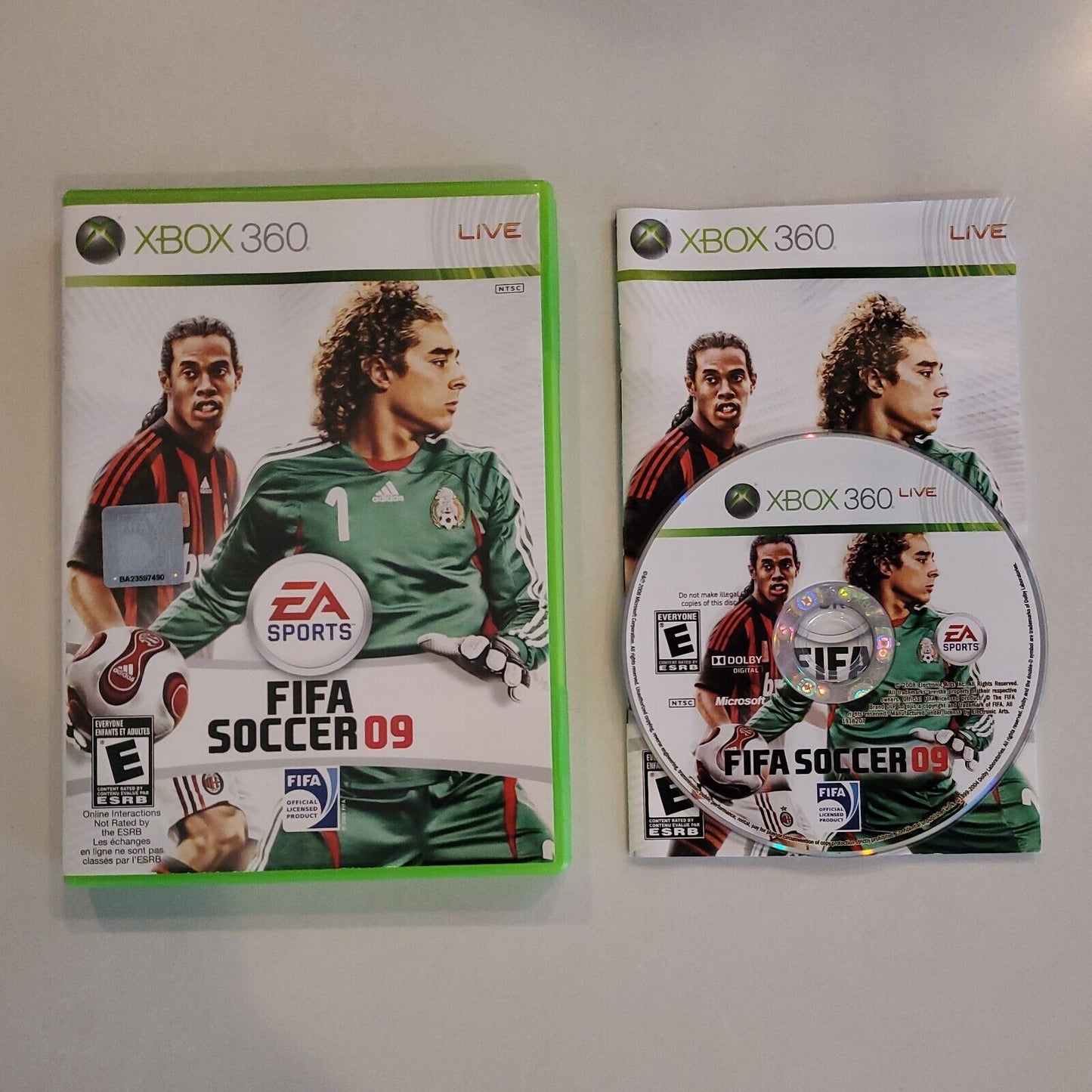 Fifa Soccer 09 (Microsoft Xbox 360) CIB Complete