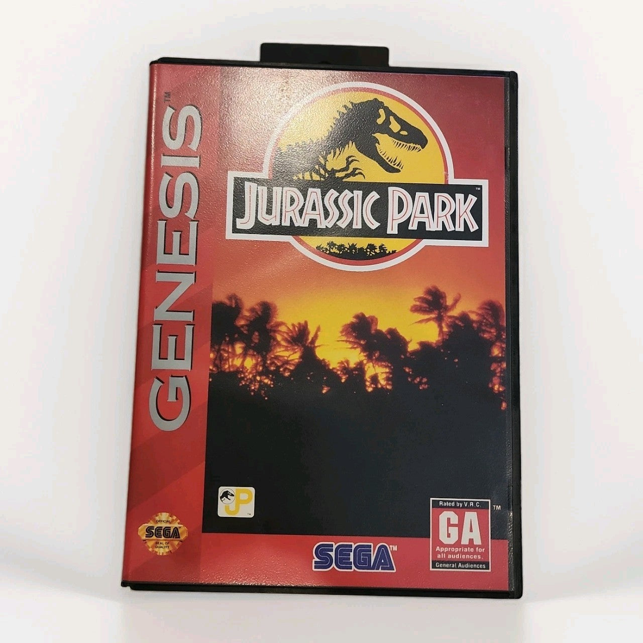 SEGA Jurassic Park Sega Genesis Complete in Case w/ Manual Action & Adventure GA