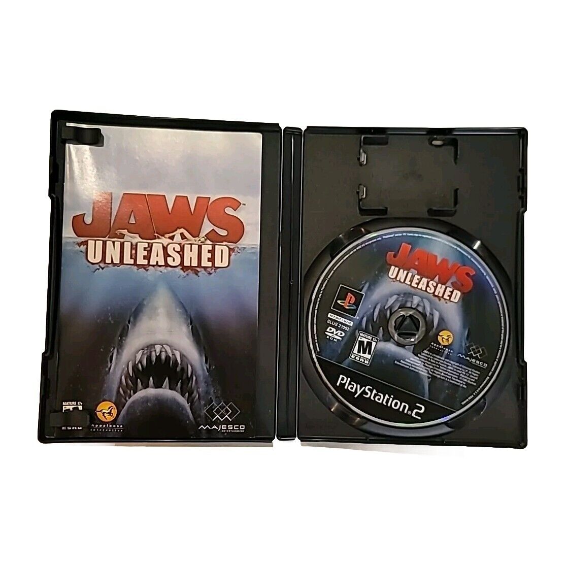 Jaws Unleashed Sony PlayStation 2 2006 Jaws the Game PS2 CIB Complete