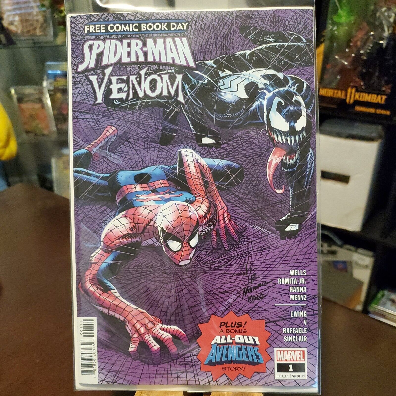 Spider-Man Venom #1 FCBD 2022 NM