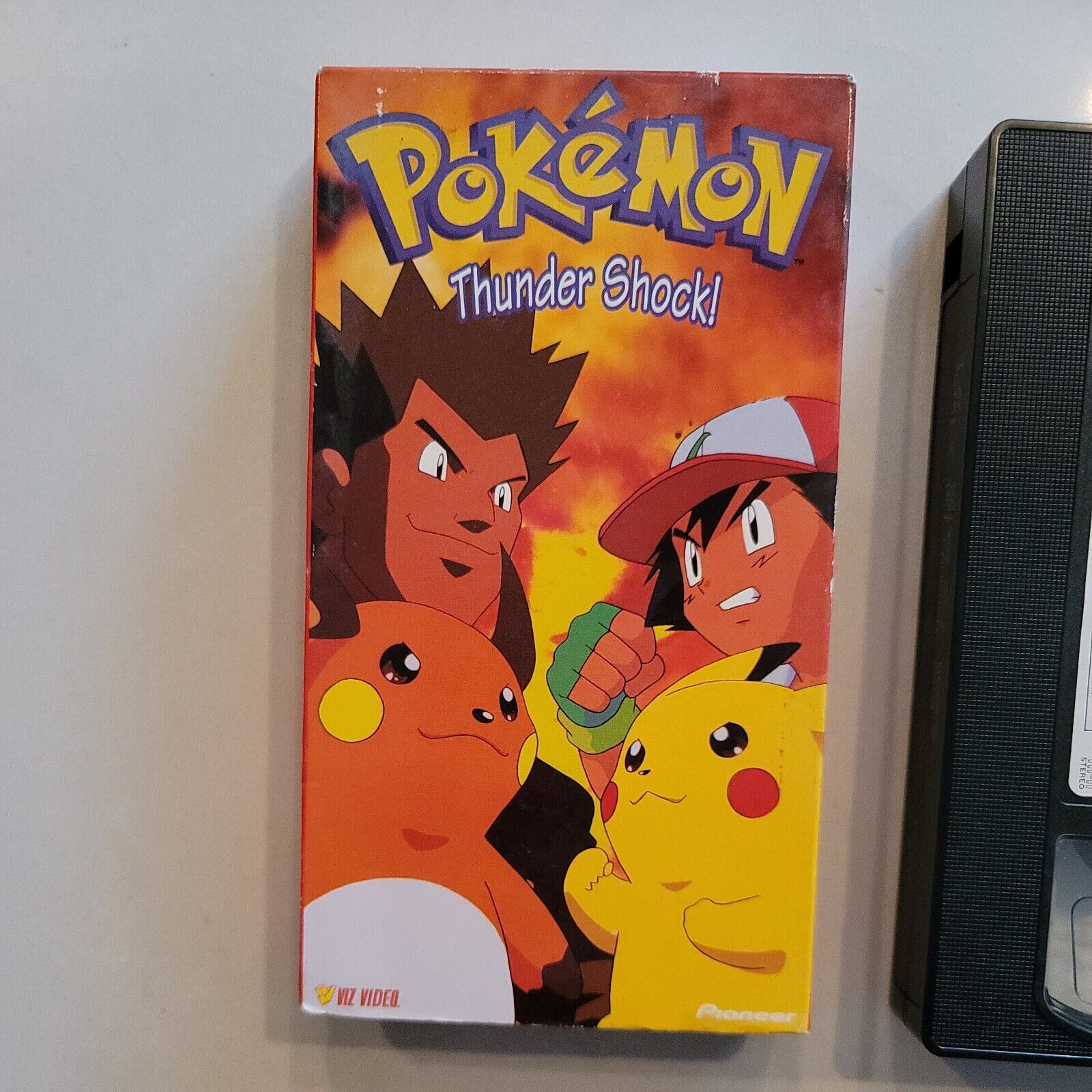 POKEMON THUNDER SHOCK! 1998 Nintendo Video Tape SB10