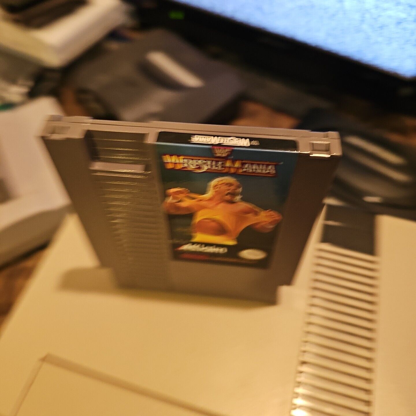 WWF WrestleMania (Nintendo Entertainment System, 1988) With Sleeve