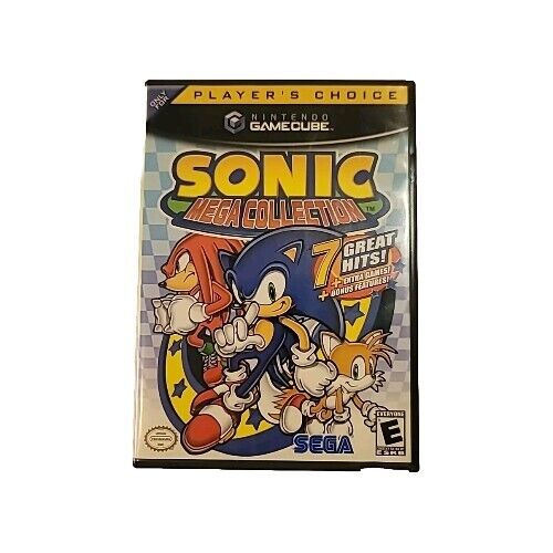 Sonic Mega Collection (Nintendo GameCube, 2002) Tested And Working cib