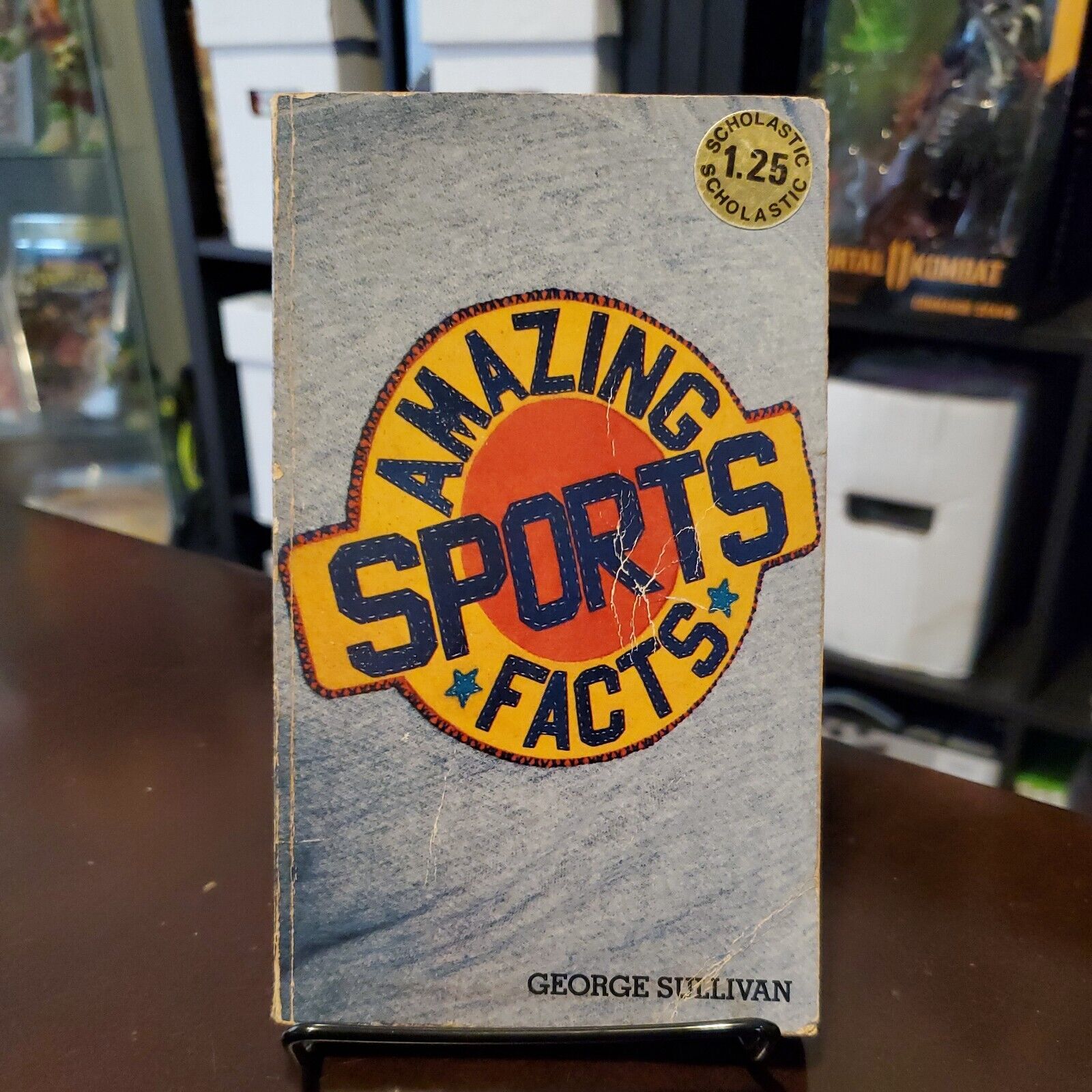 AMAZING SPORTS FACTS (1978) George Sullivan Sports Trivia Paperback H1