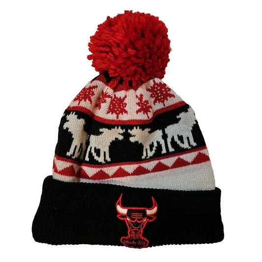 New Era Chicago Bulls Youth Size CHLD Knit Winter Hat/Cap/Beanie