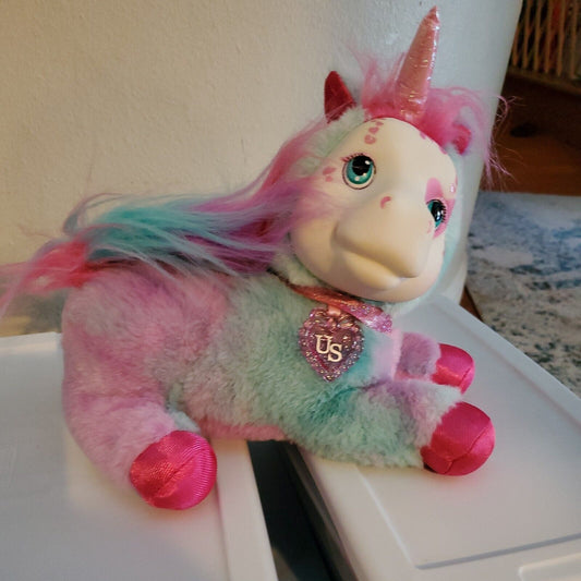 NEW Pink Unicorn Plush Toy 11 inch size Pony Surprise 2015 Vintage