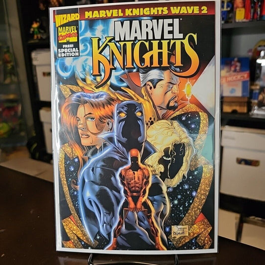 Wizard Marvel Knights Wave 2 Sketchbook 1998 NM