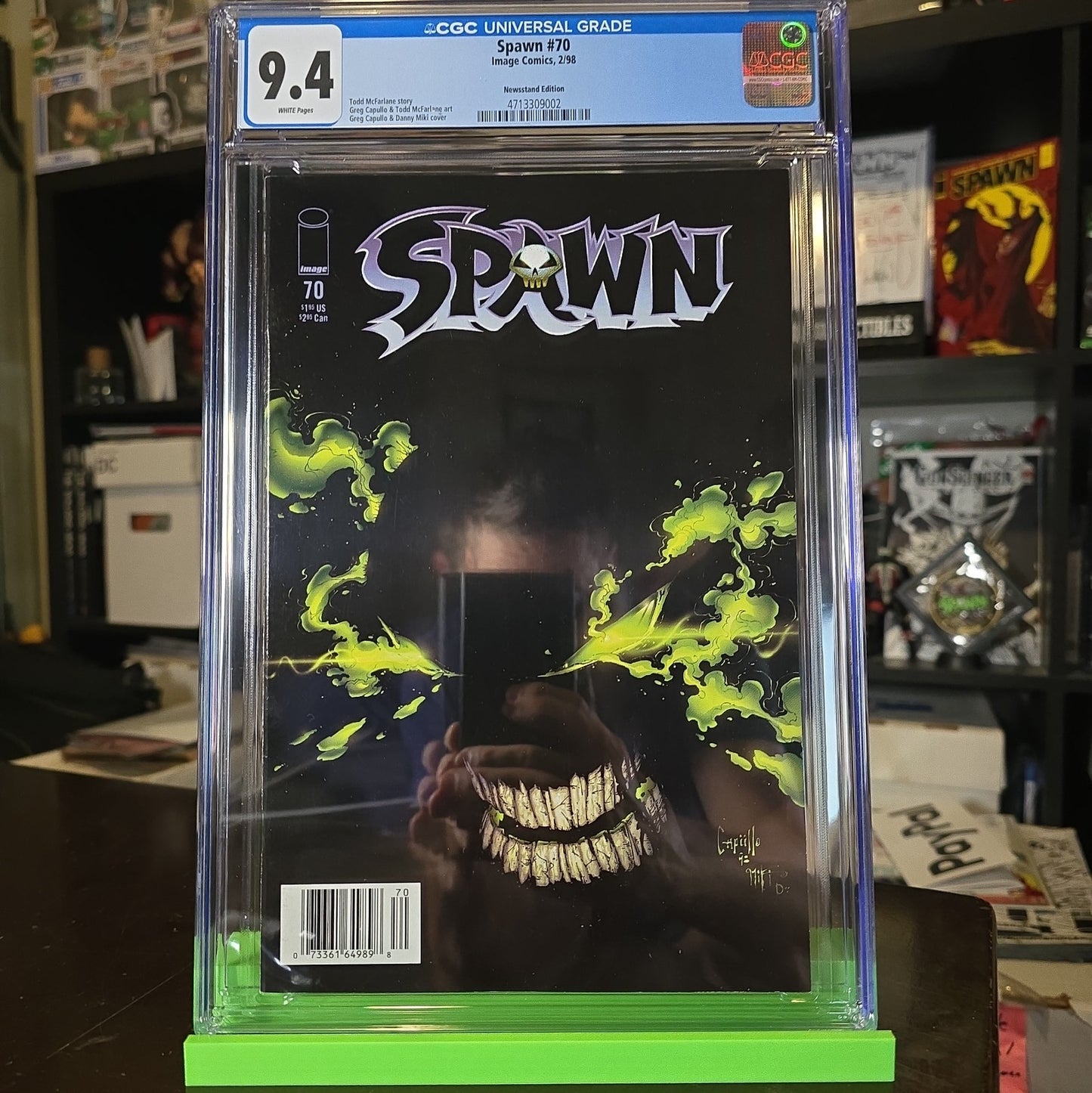 Spawn #70N CGC 9.4 1998 NEWSSTAND 