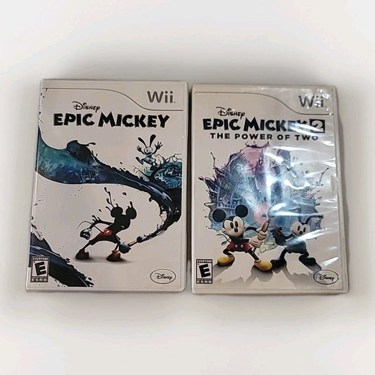 Epic Mickey & Epic Mickey The Power Of Two Wii