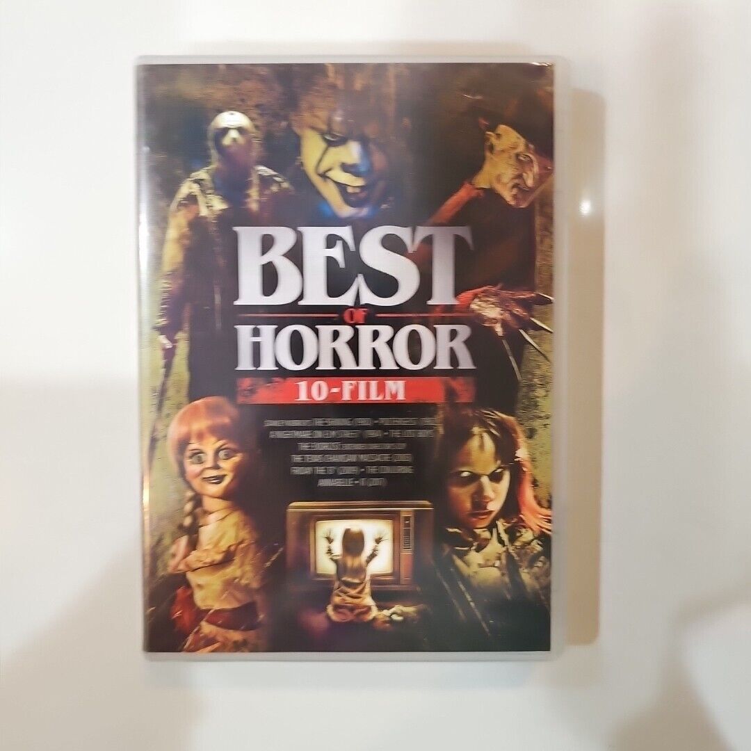 Best of Horror 10-Film DVD Read Description Shining Poltergeist The Conjuring, 