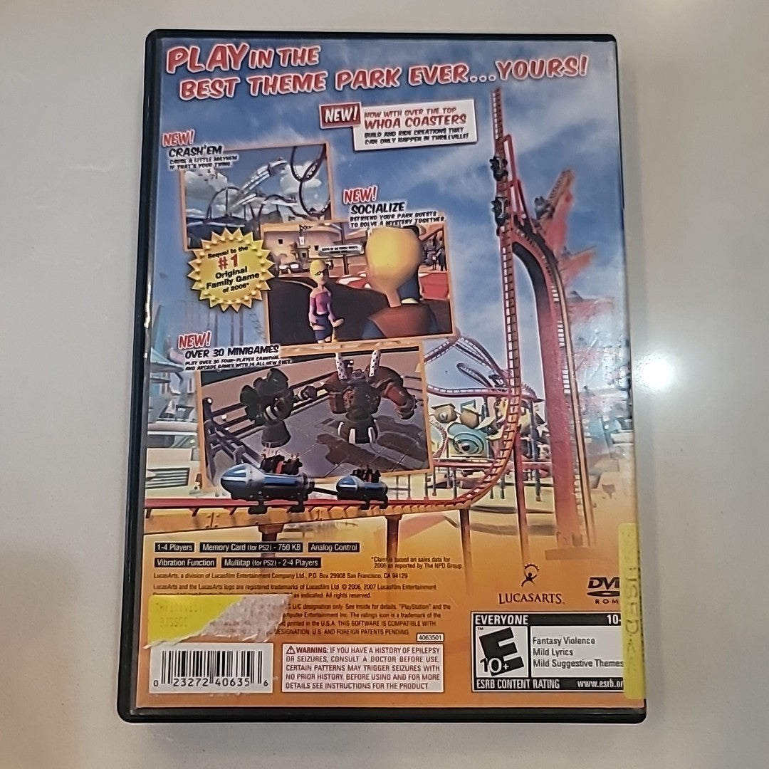 Thrillville: Off the Rails (Sony PlayStation 2, 2007) No Manual 