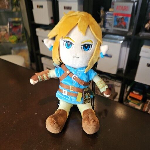 The Legend of Zelda: Breath of the Wild Link Plush Excellent Condition