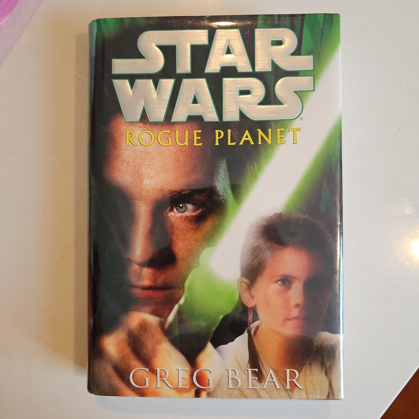 STAR WARS Rogue Planet by Greg Bear (1st Edition, 1st Printing Hardcover) Kenobi