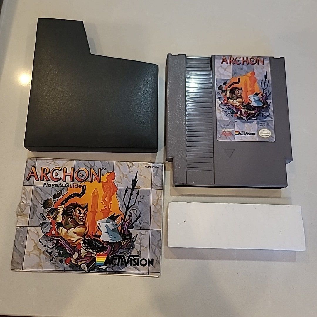 Archon (Nintendo Entertainment System, 1989) Complete (No Poster) 