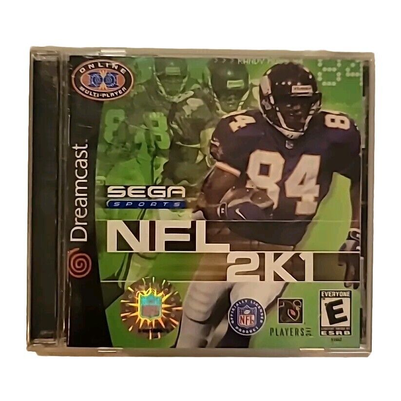 NFL 2K1 (Sega Dreamcast, 2001) CIB